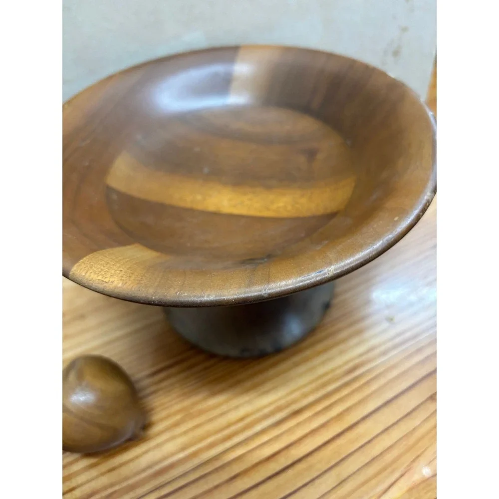 Mid-Century Modern Hand-carved fruit/bowl